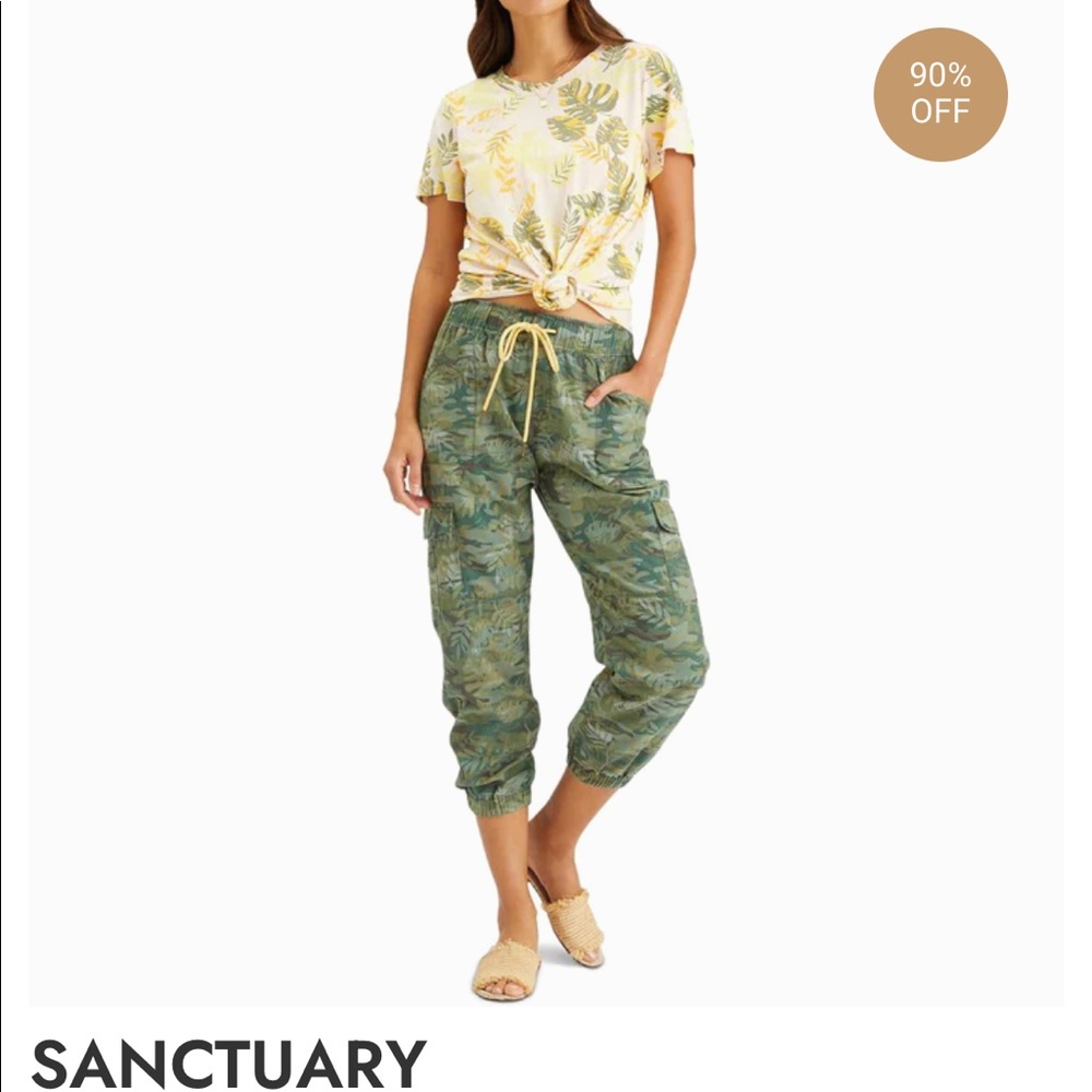 🌻Nwt set of Sanctuary: pants (25) and shirt (xs)